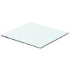 vidaXL Wandschap transparant 40x30 cm glas