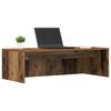 vidaXL Wandbureau met opslag Oud Hout 100 x 45 x 30 cm Bewerkt hout