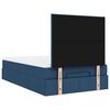 vidaXL Ottoman bed met matras 120x200cm stof blauw