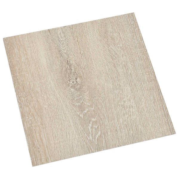 vidaXL Vloerplanken 55 pcs Beige 5,11 m&sup2; PVC