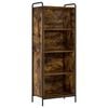 vidaXL Boekenkast 55,5 x 33 x 174 cm Bewerkt hout Gerookt eiken