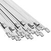 vidaXL Kabelbinders 25 st 4,6 x 450 mm zilver