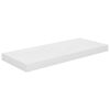 vidaXL Wandschappen zwevend 4 st 60x23,5x3,8 cm MDF hoogglans wit