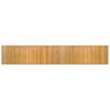 vidaXL Vloerkleed rechthoekig 60x400 cm bamboe naturel