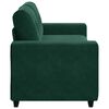 vidaXL Loveseat Sofa Donkergroen 180x77x82 cm Fluweel