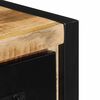 vidaXL Tv-meubel 100x30x25 cm massief ruw mangohout