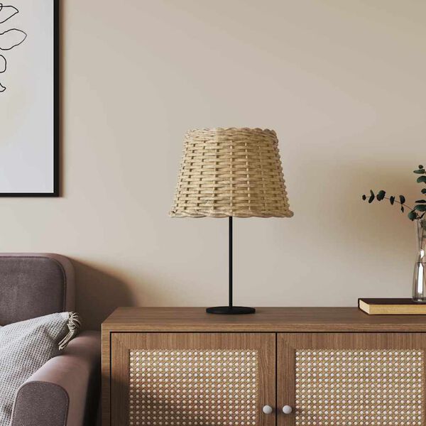 vidaXL Lampenkap &Oslash;30x20 cm wicker bruin