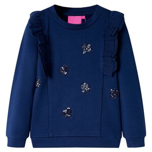 vidaXL Kindertrui 104 marineblauw