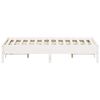 vidaXL Bedframe zonder matras massief grenenhout wit 120x190 cm