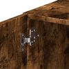 vidaXL Wandkast 50x42,5x40 cm bewerkt hout gerookt eikenkleurig