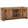 vidaXL TV-kast 102 x 33 x 47 cm Oud hout Bewerkt hout