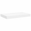 vidaXL Wandschappen zwevend 2 st 50x23x3,8 cm MDF wit