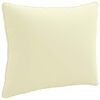 vidaXL Rugkussen PUTTEN 100% Polyester Cr&egrave;mekleurig 60 x 40 x 15 cm