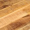 vidaXL Tafelblad ovaal 100x50x3,8 cm massief ruw mangohout