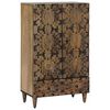 vidaXL Hoge Kast met lade Bruin 60 x 33,5 x 100 cm Massief Mango Hout
