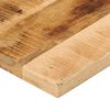 vidaXL Tafelblad rechthoekig 110x30x2,5 cm massief ruw mangohout