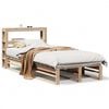 vidaXL Bedframe zonder matras massief grenenhout 90x190 cm