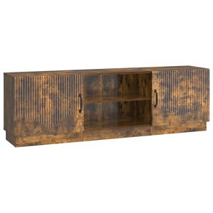 vidaXL TV-kast Gerookt eiken 150 x 31 x 47 cm Bewerkt hout