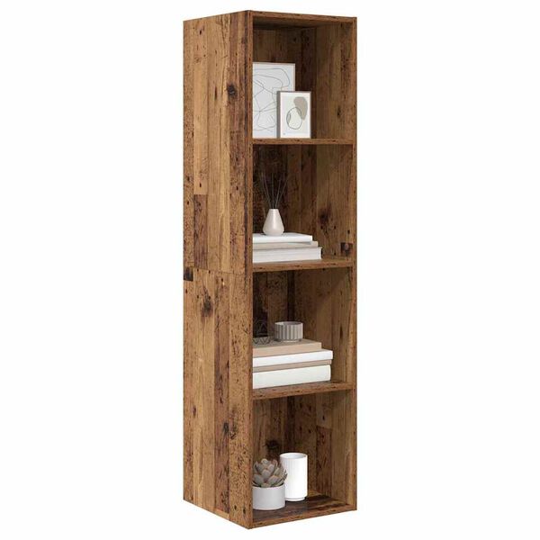 vidaXL Tv-meubelset Oud Hout 37 x 37 x 142,5 cm Bewerkt hout