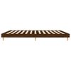 vidaXL Bedframe zonder matras bewerkt hout bruin eikenkleur 120x200 cm