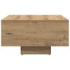 vidaXL Salontafel 85x55x31 cm bewerkt hout artisanaal eikenkleurig