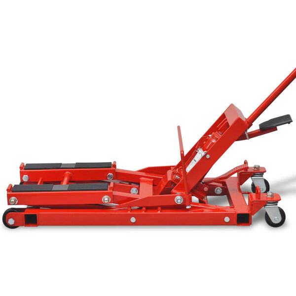 vidaXL Hydraulische motor/ATV krik 680 kg rood