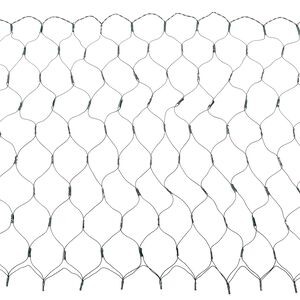 vidaXL Led Net Donkergroen