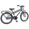vidaXL Kinderfiets 20 Inch voor 6-11 jaar oud Donkergrijs
