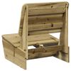 vidaXL Tuinstoelen 2 st 60x64x70,5 cm geïmpregneerd hout