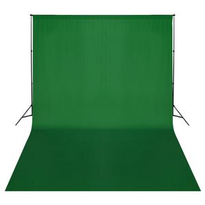 vidaXL Achtergrondsysteem 500x300 cm groen