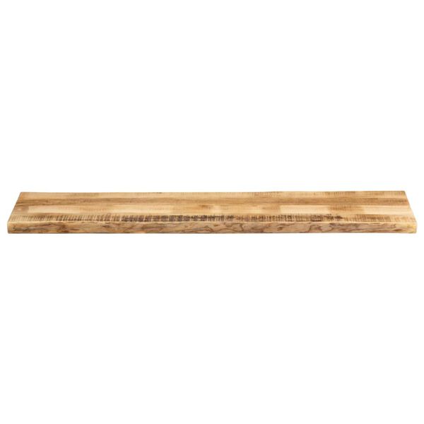 vidaXL Tafelblad met natuurlijke rand 180x40x3,8 cm massief mangohout