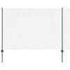 vidaXL Gelaste Draadhek met Paal 10 x 1,5 m (B x H) PVC-Coated Staal