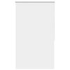 vidaXL Rolgordijn verduisterend 84,4 x 175 cm stofbreedte 80 cm wit
