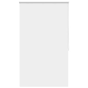 vidaXL Rolgordijn verduisterend 84,4 x 175 cm stofbreedte 80 cm wit