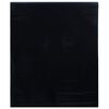 vidaXL Raamfolie statisch matzwart 90 x 2000 cm PVC