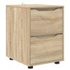 vidaXL Opbergkast Sonoma Eiken 40 x 48 x 57 cm Bewerkt hout