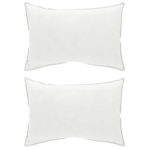 vidaXL Hoofdkussen 2 st 70 x 90 cm Australisch Wol Wit