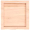 vidaXL Wandschap 40x40x(2-4) cm onbehandeld massief eikenhout