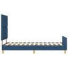 vidaXL Bedframe met hoofdeinde Blauw 80 x 200 cm Stof