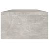 vidaXL Monitorstandaard 60x23,5x12 cm bewerkt hout betongrijs