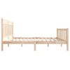 vidaXL Bedframe massief hout 160x200 cm