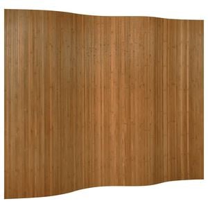 vidaXL Kamerscherm&nbsp;breedte 250 cm hoogte 165 cm&nbsp;bamboe bruin