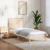 vidaXL Bedframe massief hout 75x190 cm