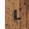 vidaXL Wandgemonteerde kapstok Oudhout 30 x 1,5 x 80 cm Bewerkt hout
