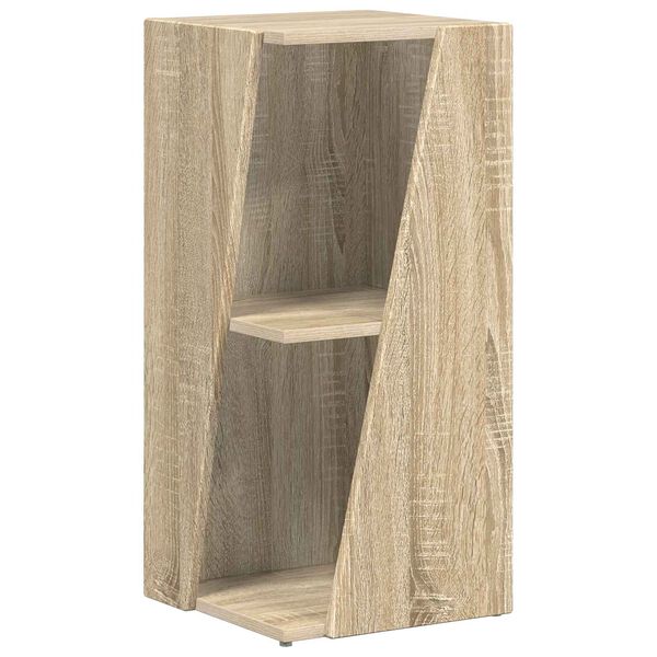 vidaXL Zijplank Sonoma Eiken 33 x 32 x 70,5 cm Bewerkt hout