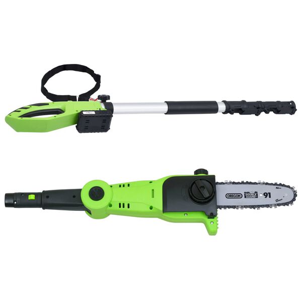 vidaXL Accutakkenschaar met accu 20 V 1500 mAh Li-ion