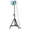 vidaXL Vloerlamp 25 W E27 35x35x65/95 cm verweerd blauw