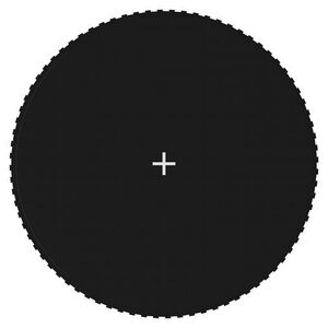vidaXL Springmat voor 14 feet/4,27 m ronde trampoline stof zwart