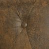 vidaXL Chesterfield bank 2-zits kunstleer bruin