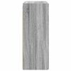 vidaXL TV-wandkast Grijs Sonoma 59,5 x 31 x 80 cm Bewerkt hout
